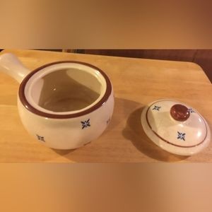 VTG MOUNT CLEMENS POTTERY BUNKER HILL SOUP DISH